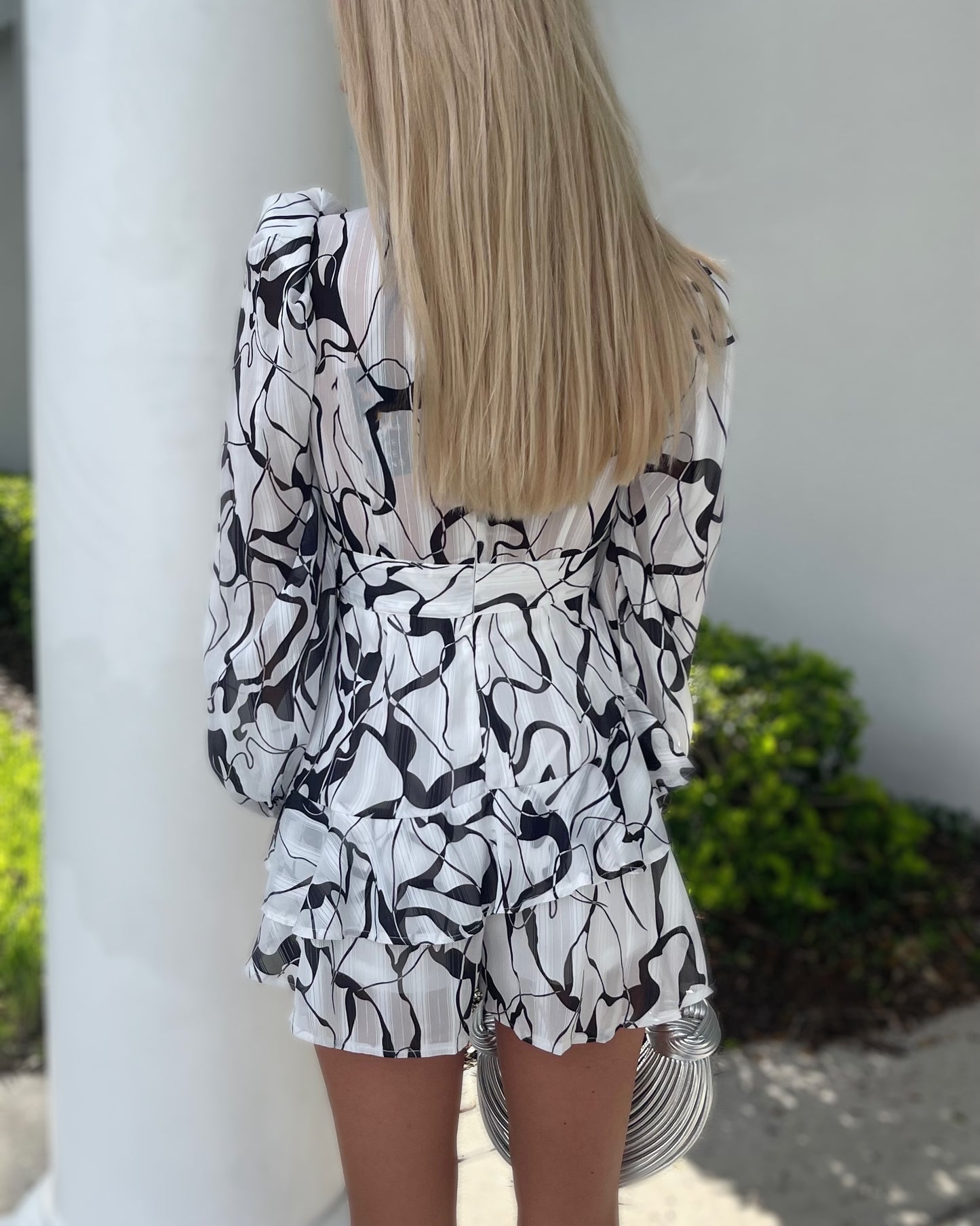 Geometric Romper