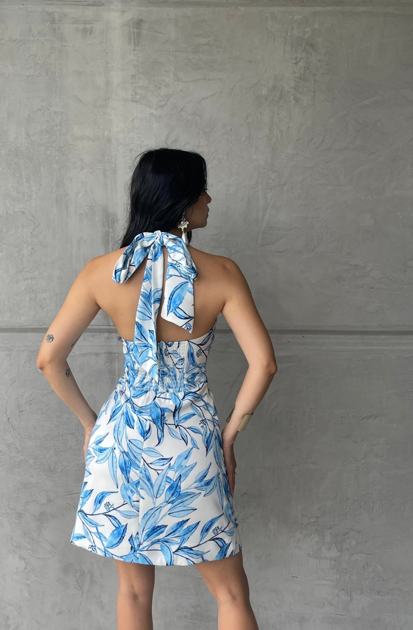 Floral Cut Out Dress