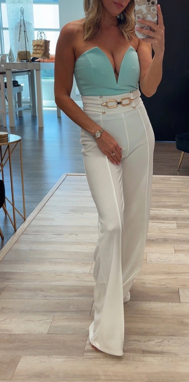 Sexy Deep V Bodysuit