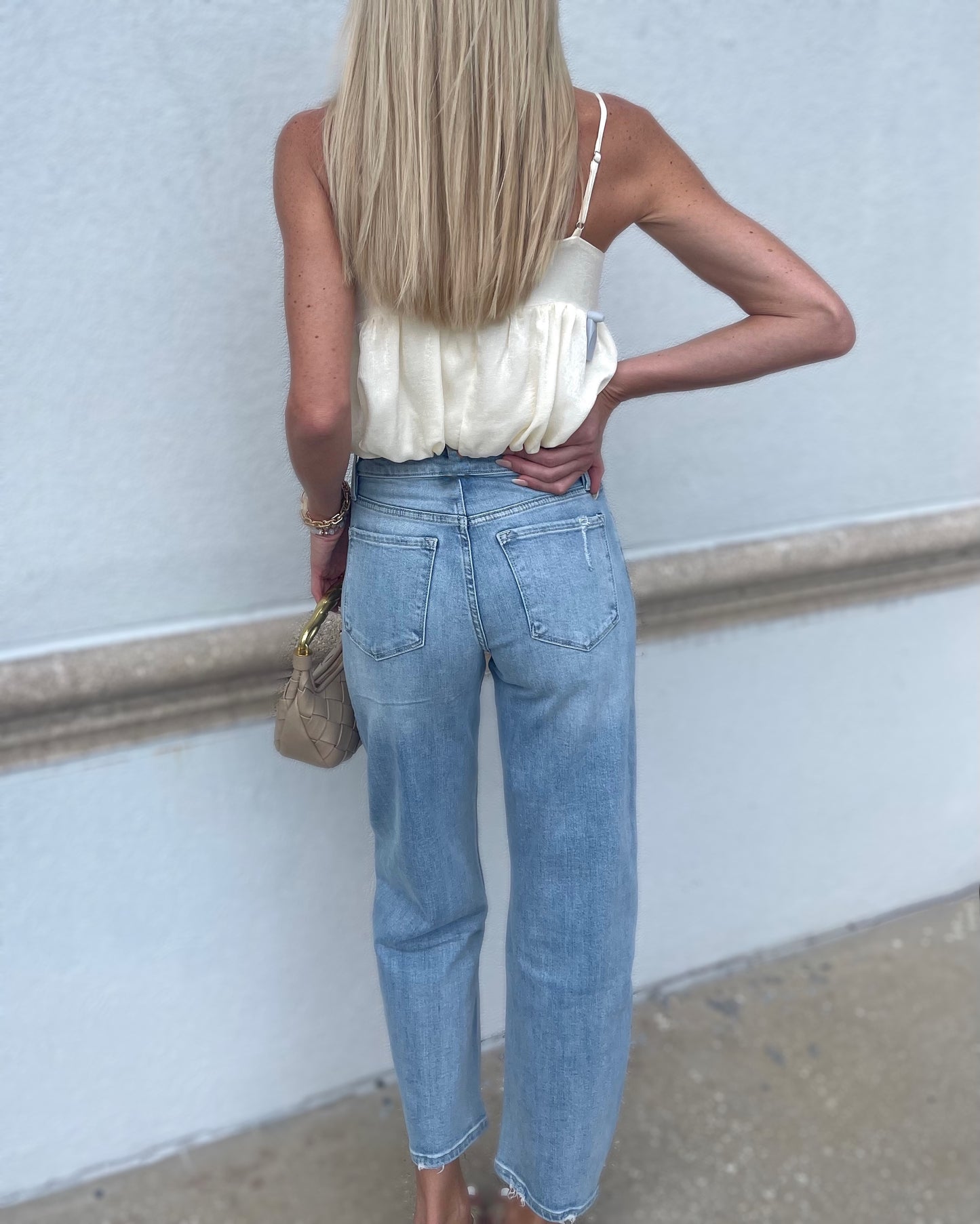 Bow Balloon Crop Top