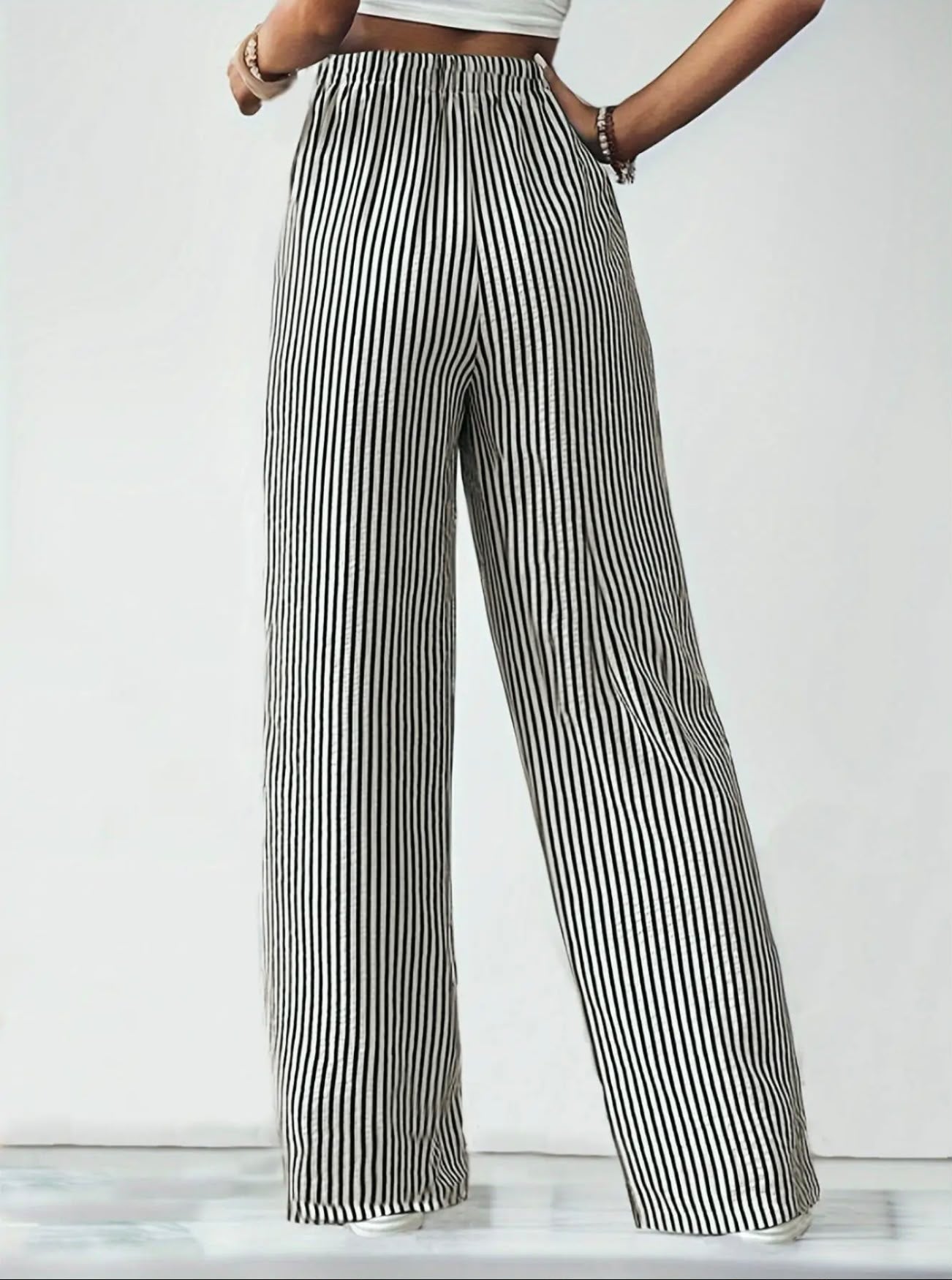 Espresso Stripe Trouser