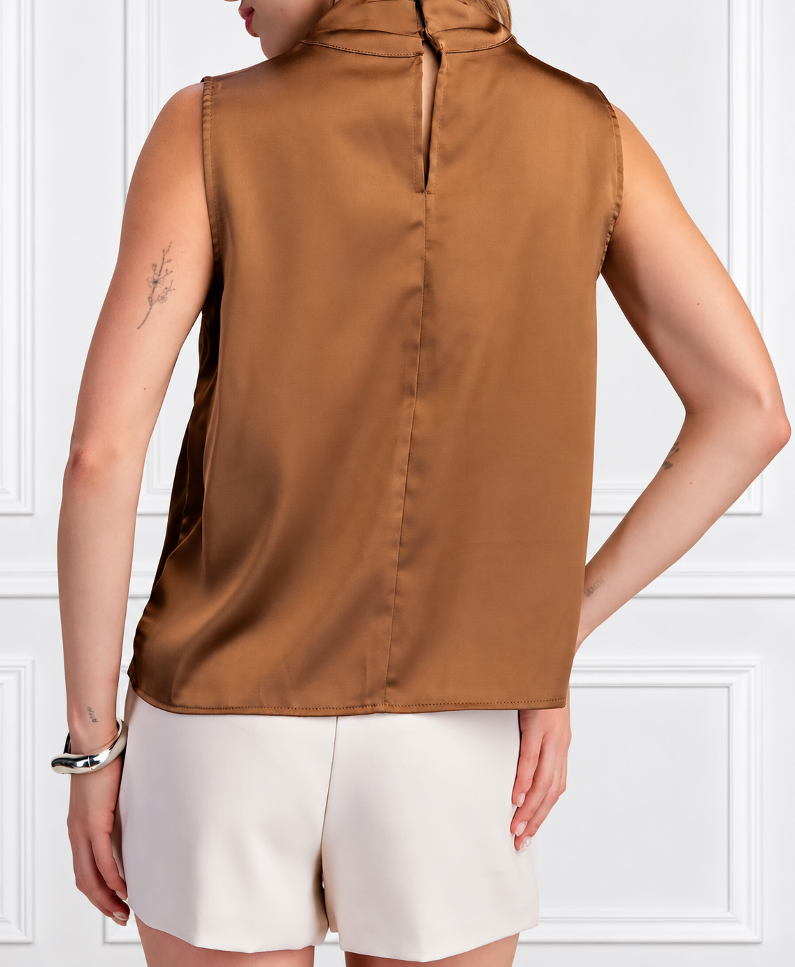 Mocha Luxe Blouse