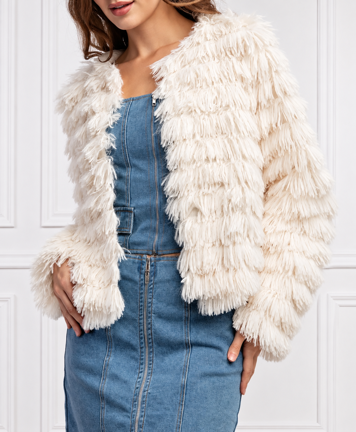 The Aspen Faux Fur Jacket