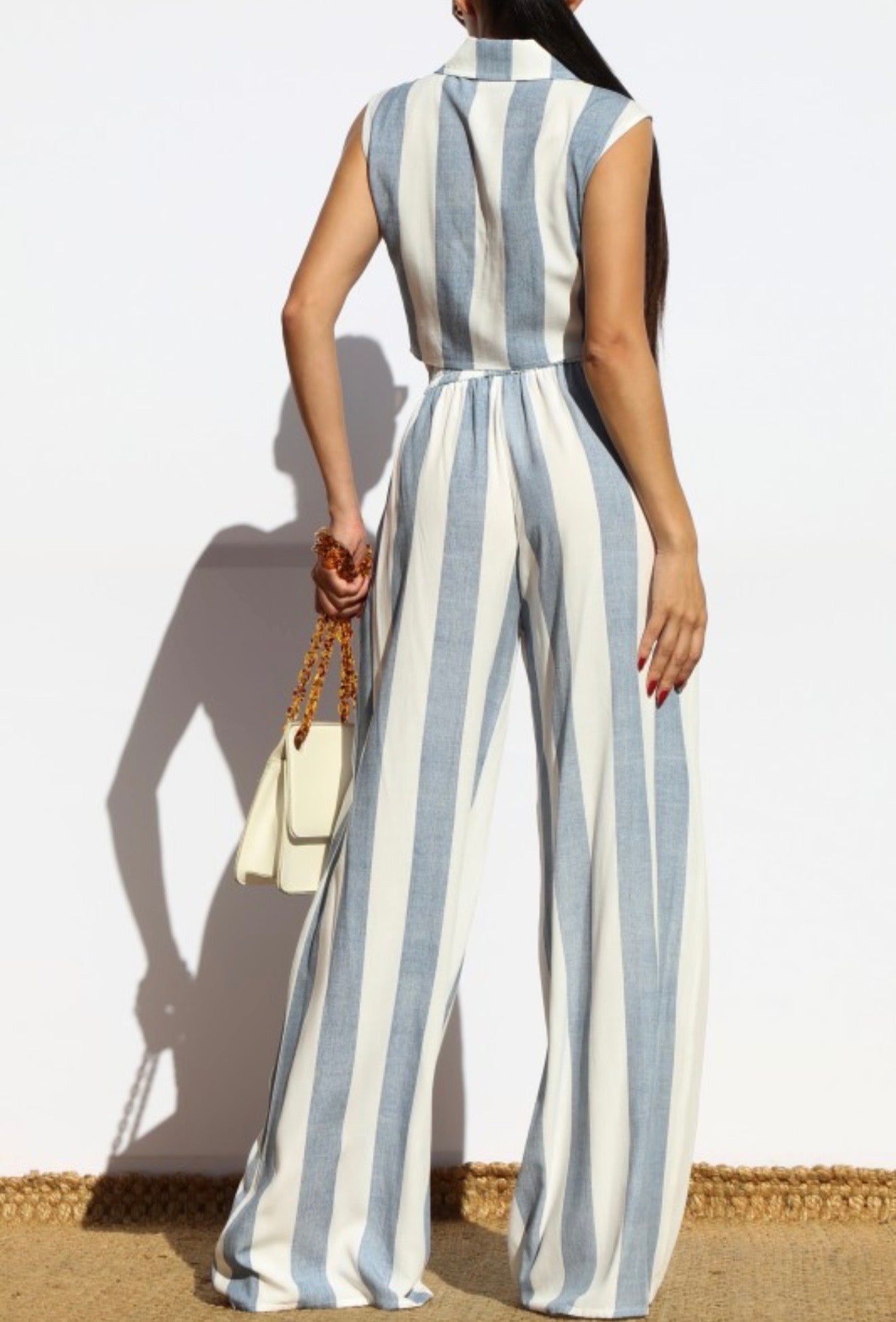 Stripe Pant Set