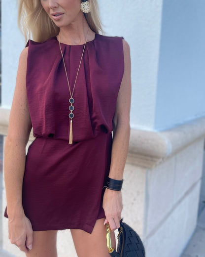 Satin Romper