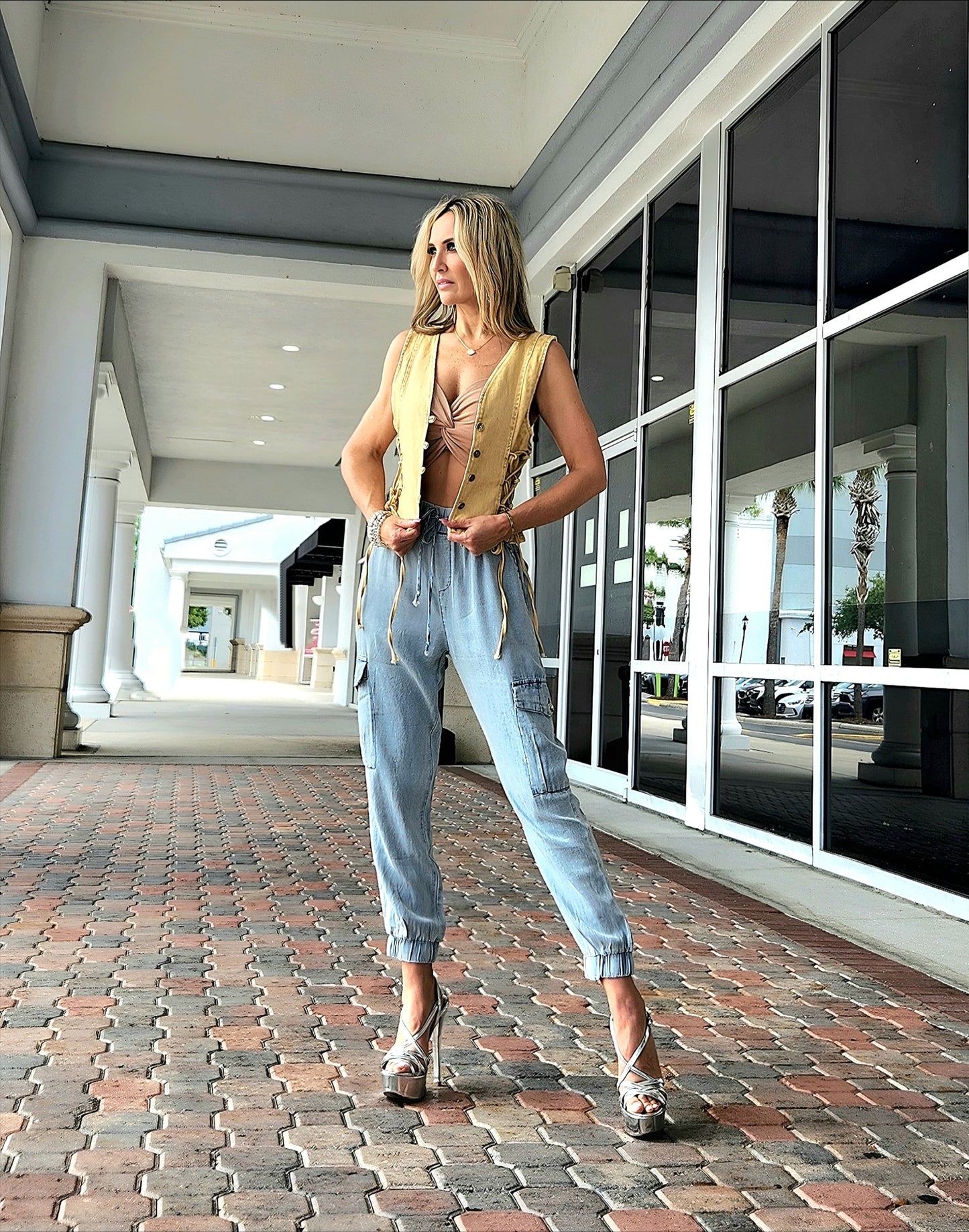 Tie Up Vest