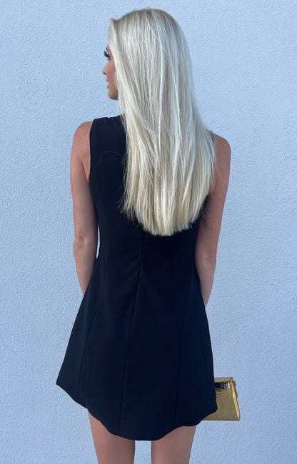 A-Line Slit Dress