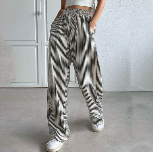 Espresso Stripe Trouser