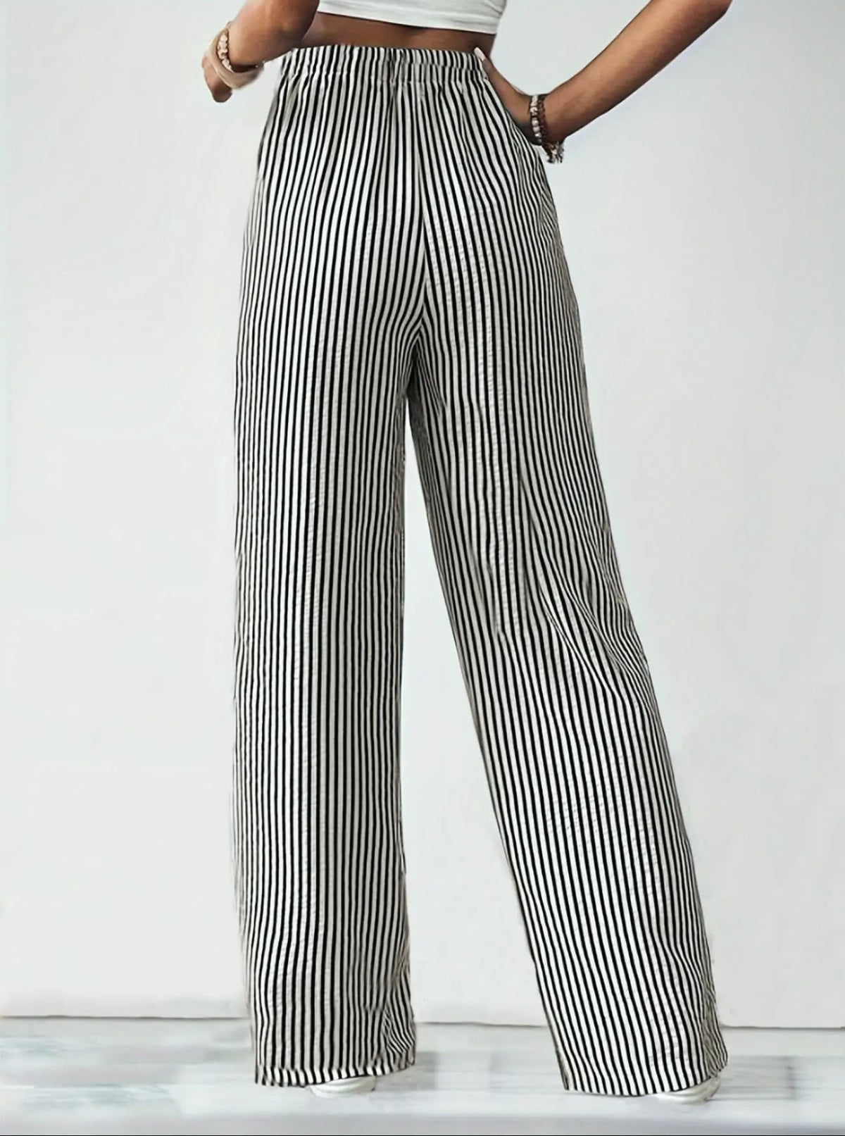 Espresso Stripe Trouser
