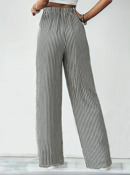 Espresso Stripe Trouser
