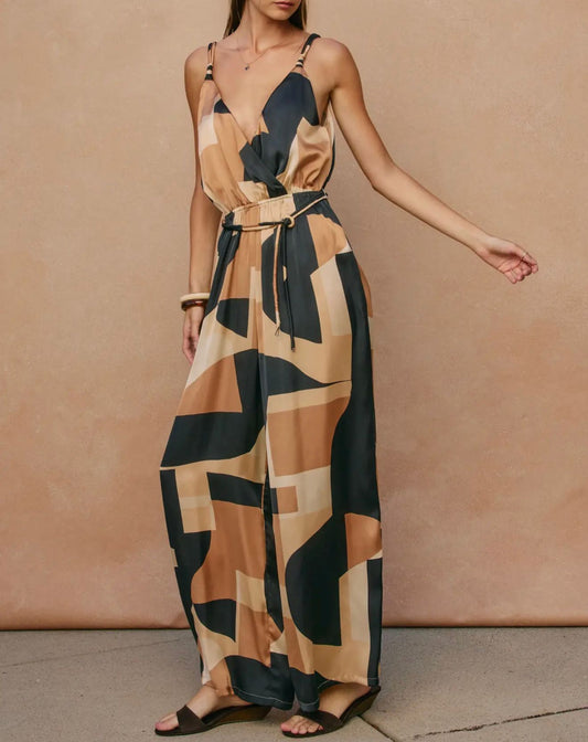 Abstract Jumpsuit