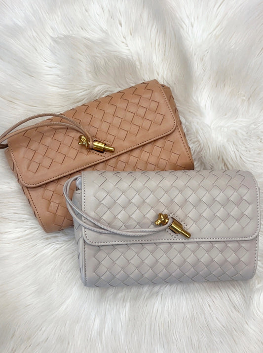 Beige/Light Taupe Clutch