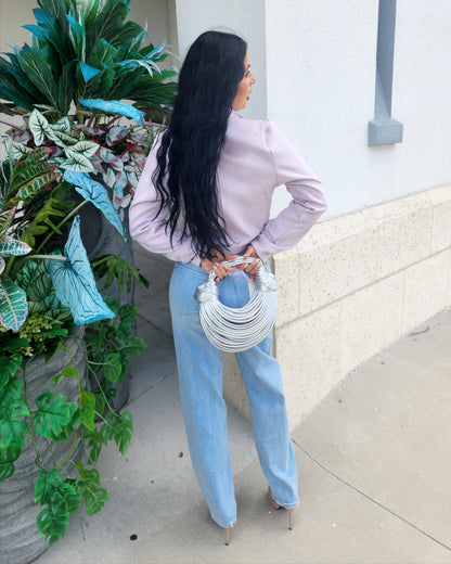 Lavender Suede Jacket