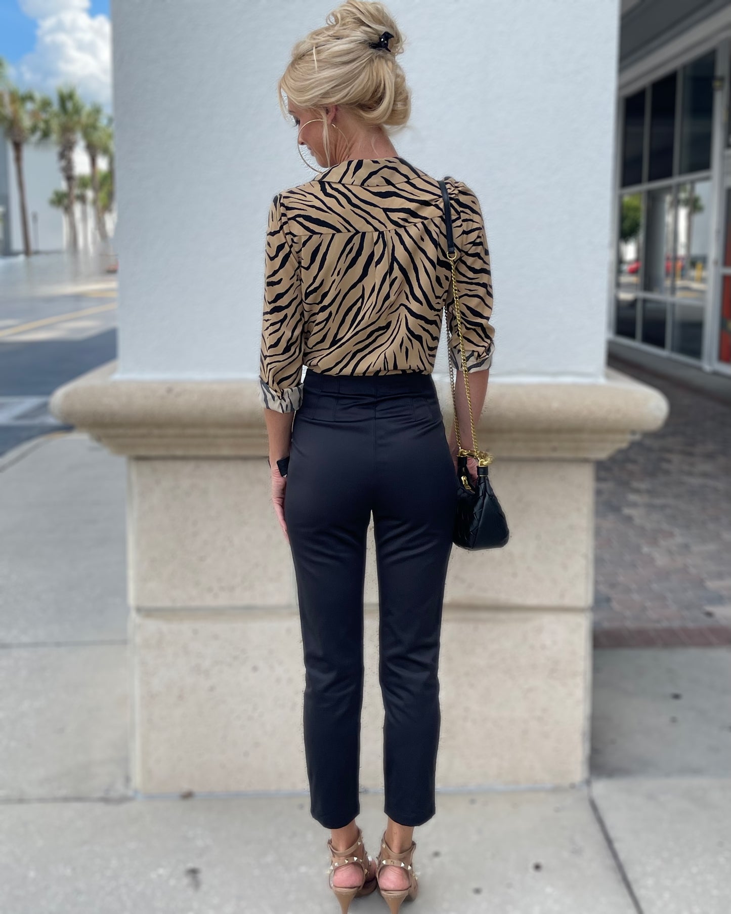 Animal Print Top