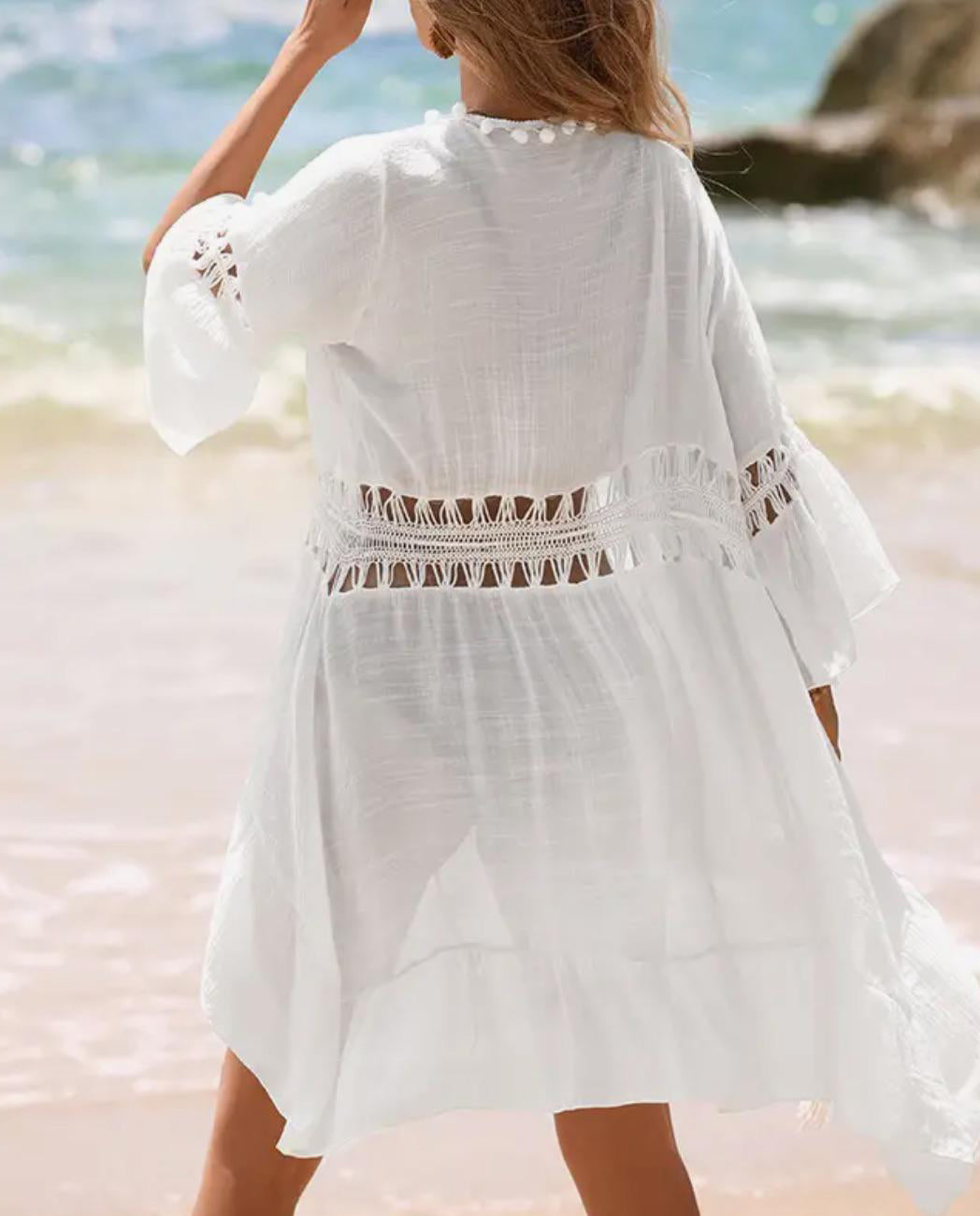 Cut Out Beach Cover-Up