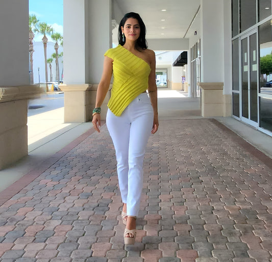 Asymmetrical Sweater Top