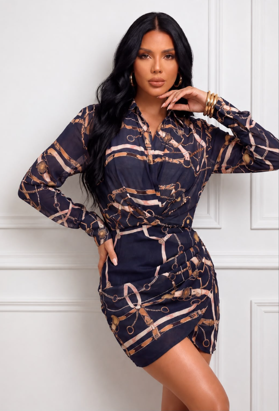 The Equestrian Mini Dress