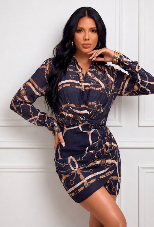 The Equestrian Mini Dress