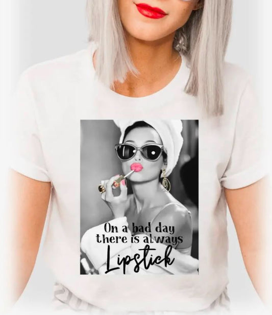 Lipstick is a Girls Best Friend T-Shirt