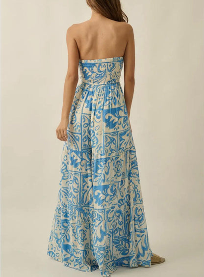 Paisley Wide Leg Jumper