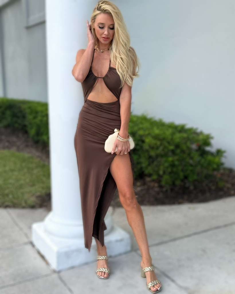Sexy Peek-a-Boo Midi