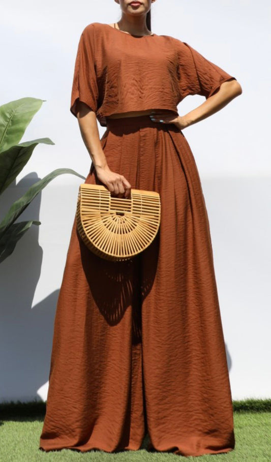 Two Piece Oversized Pant Set