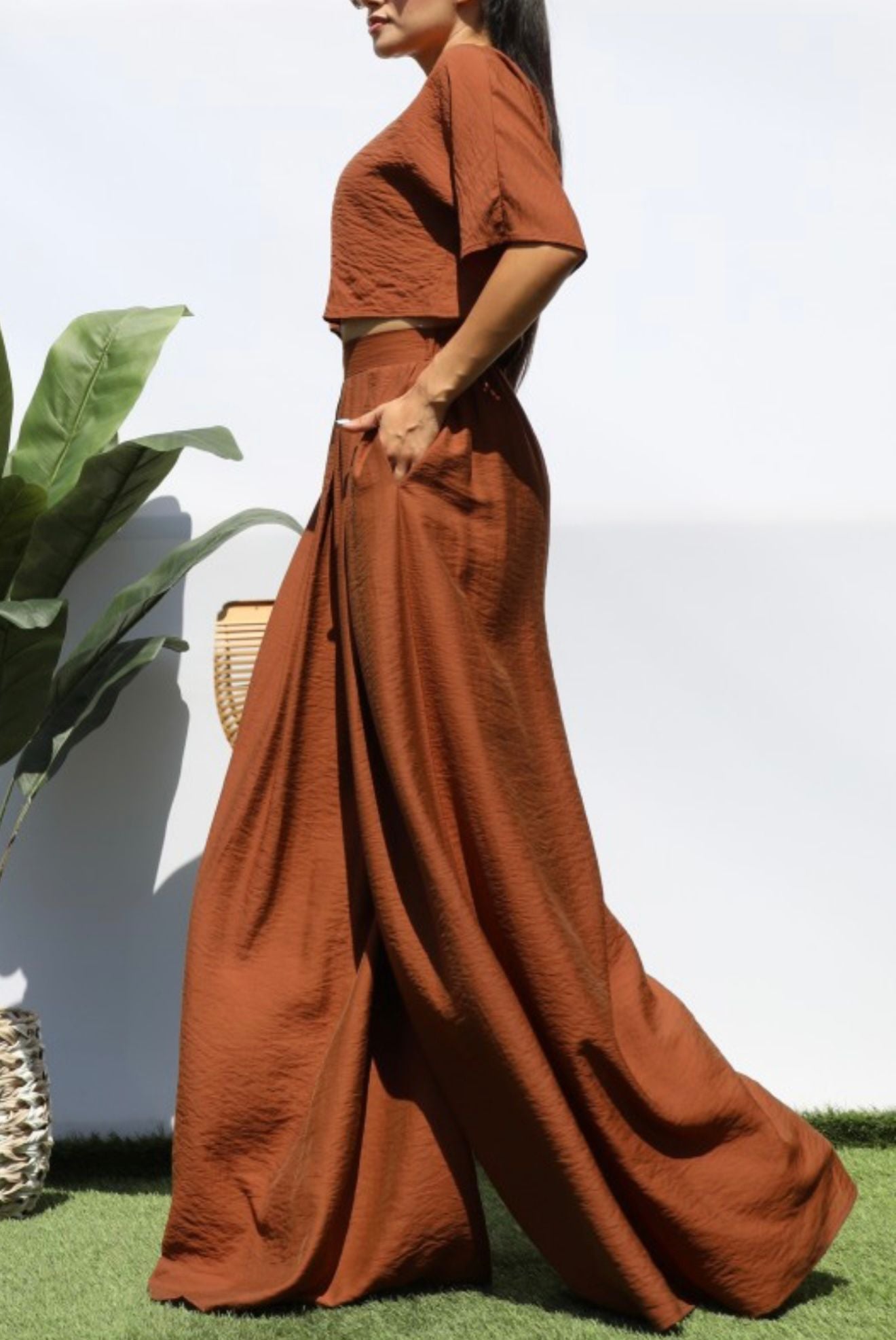 Two Piece Oversized Pant Set