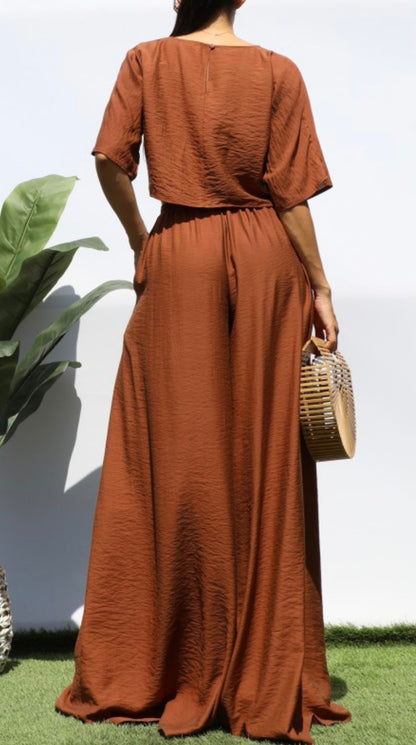 Two Piece Oversized Pant Set