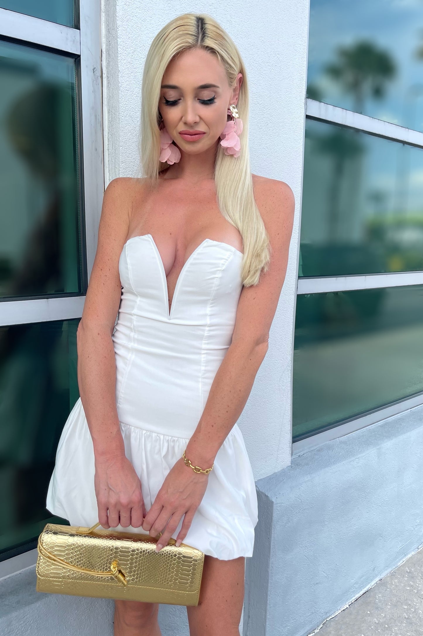 White Bubble Dress